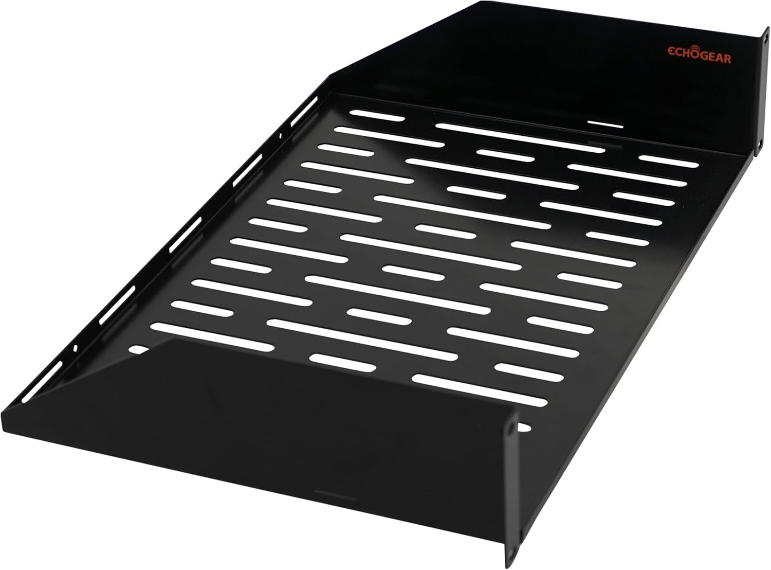 ECHOGEAR 2U Rack Shelf - Universal Design for Any Rack Setup