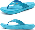 Womens Flip Flops with Plantar Fasciitis Arch Support - Slip On