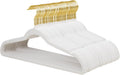 Velvet Coat Hangers with 360 Swivel Gold Hook - Slim Non-Slip Pack