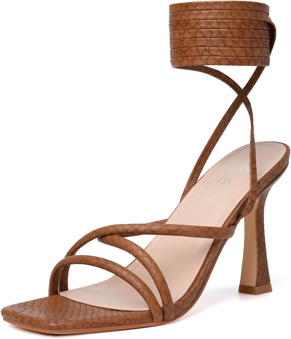 Mostrin Womens Sandals Strappy Heels for Chic Daily Wear
