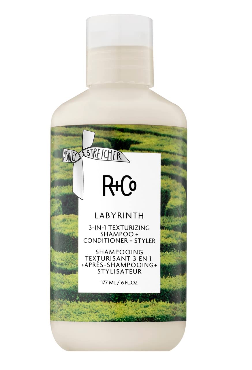 R+Co Labyrinth 3-in-1 Texturizing Shampoo + Conditioner + Styler