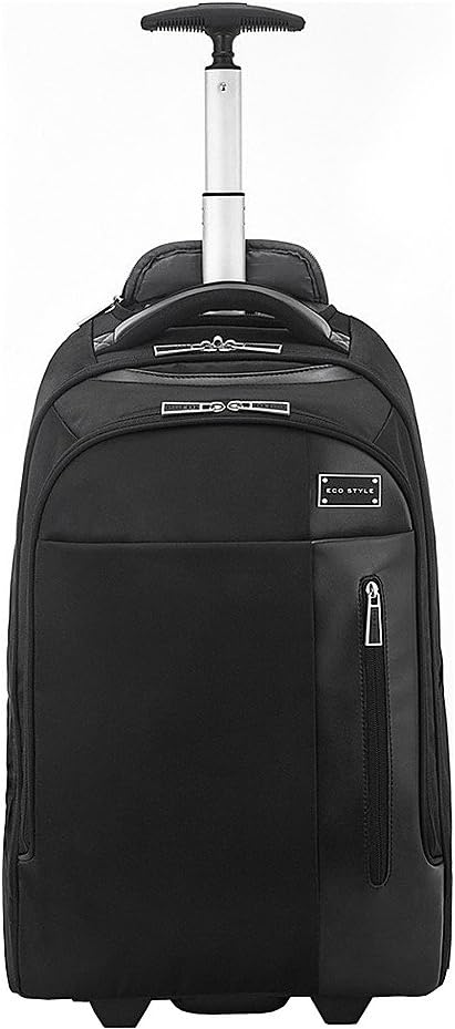 ECO STYLE Tech Exec Rolling Backpack for 17.3 in Notebook