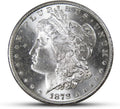 Antique U.S. Silver Coins Morgan Dollar 1878 - Historical Collectible