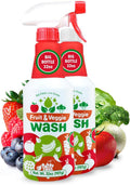 Fruit & Veggie Wash Produce Cleaner Spray 32 fl oz - Plant-Based Clean