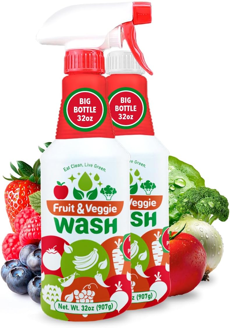Dr. Robaina Fruit & Veggie Wash Spray for Clean Produce