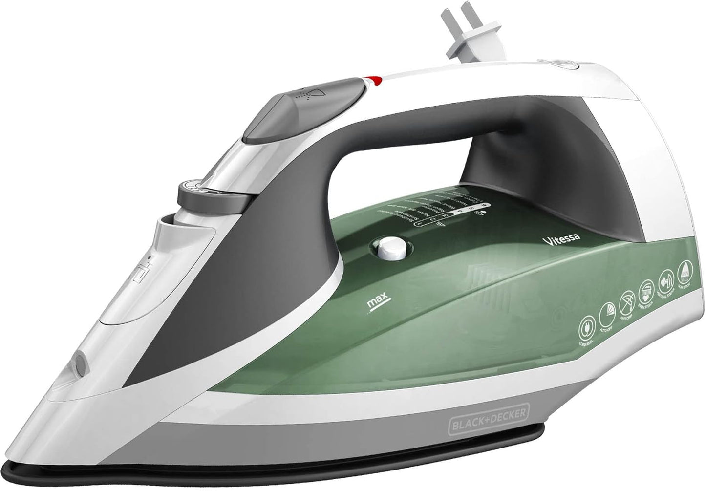 BLACK+DECKER Vitessa Advanced Steam Iron for Effortless Ironing