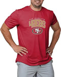 FOCO NFL Men's Officially Licensed Arch Logo Team T-Shirt