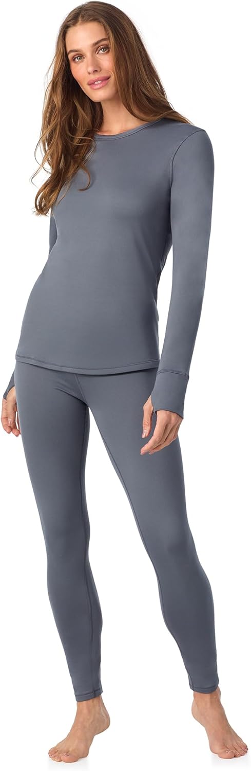 Cuddl Duds Womens Fleece Lined Thermal Base Layer Set Review