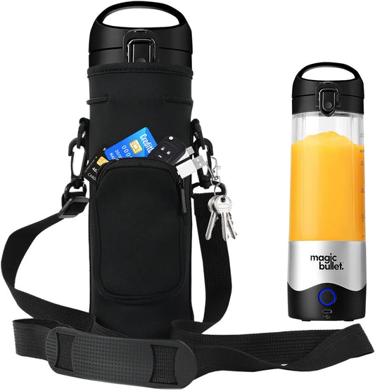 Portable Blender Carrying Case with Shoulder Strap - Black