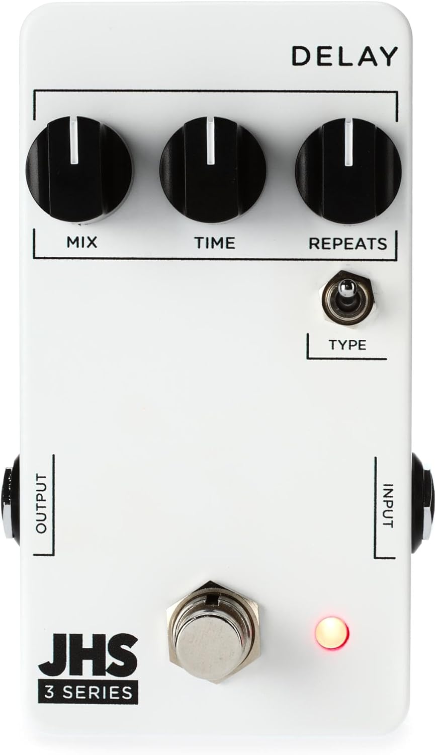 JHS Pedals 3 Series Delay: Versatile Echo Effects for Musicians