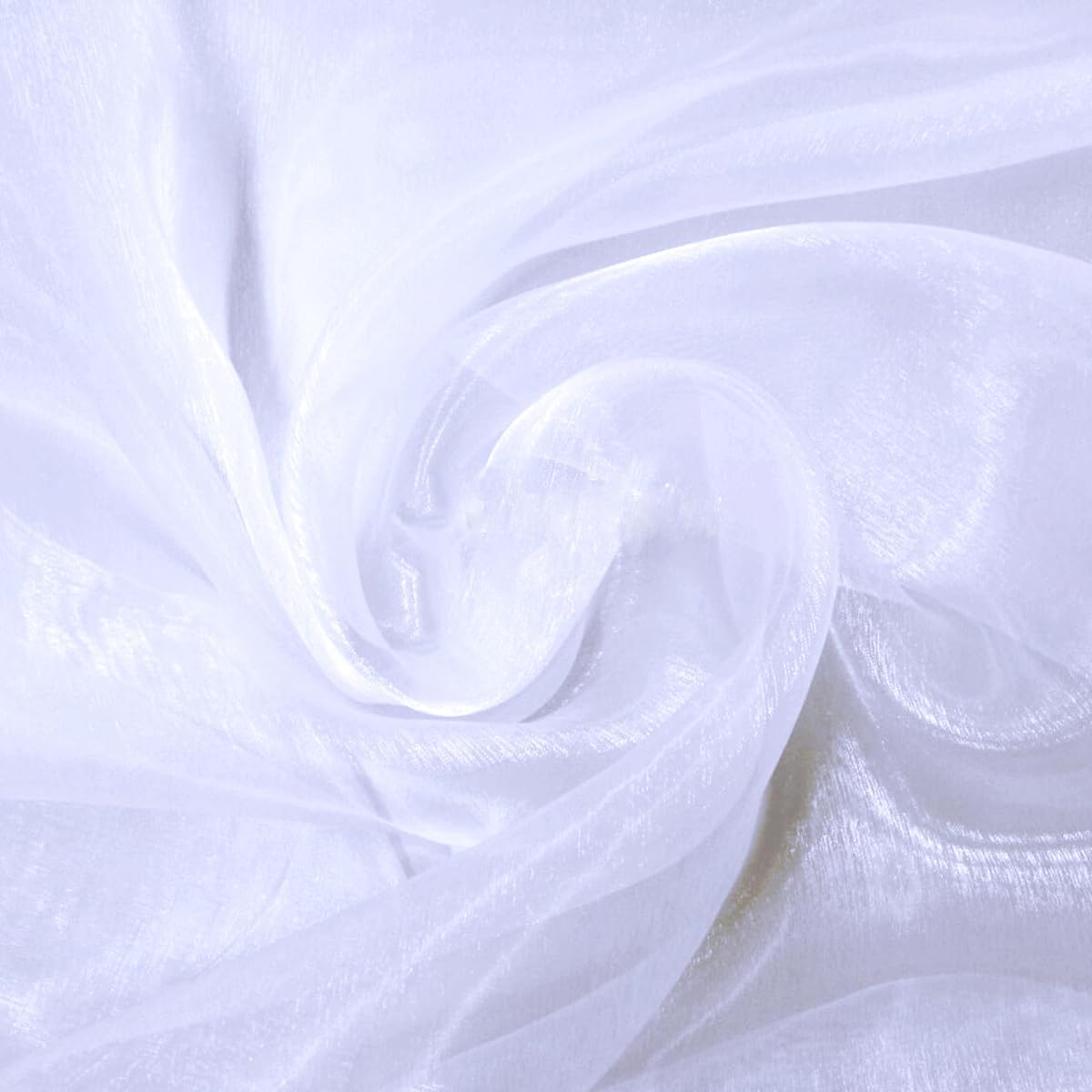 MDS Pack of 35 Yard Sheer Organza Fabric for Elegant Events