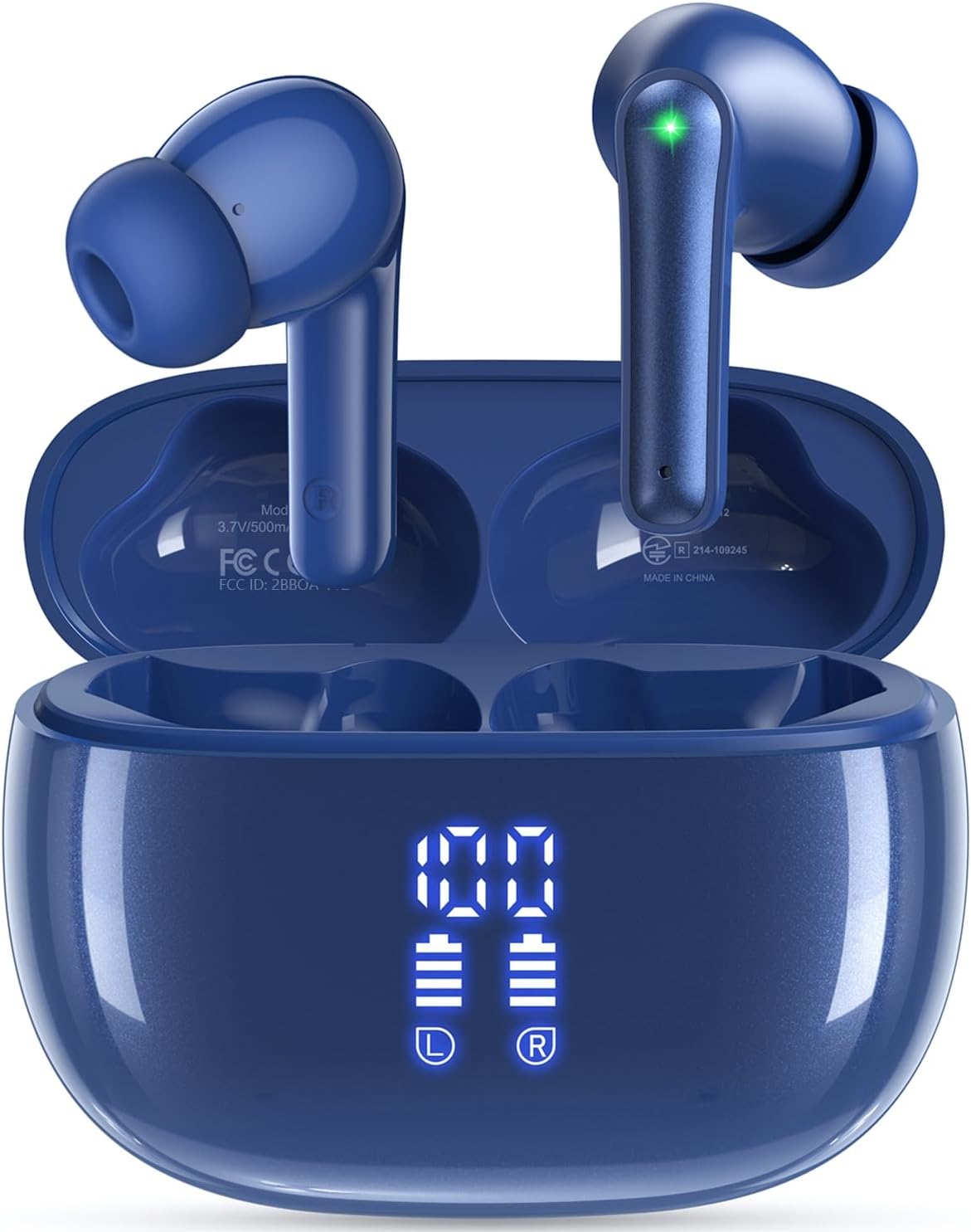 HUIFU Wireless Earbuds - 40H Playtime Deep Bass IPX7 Waterproof