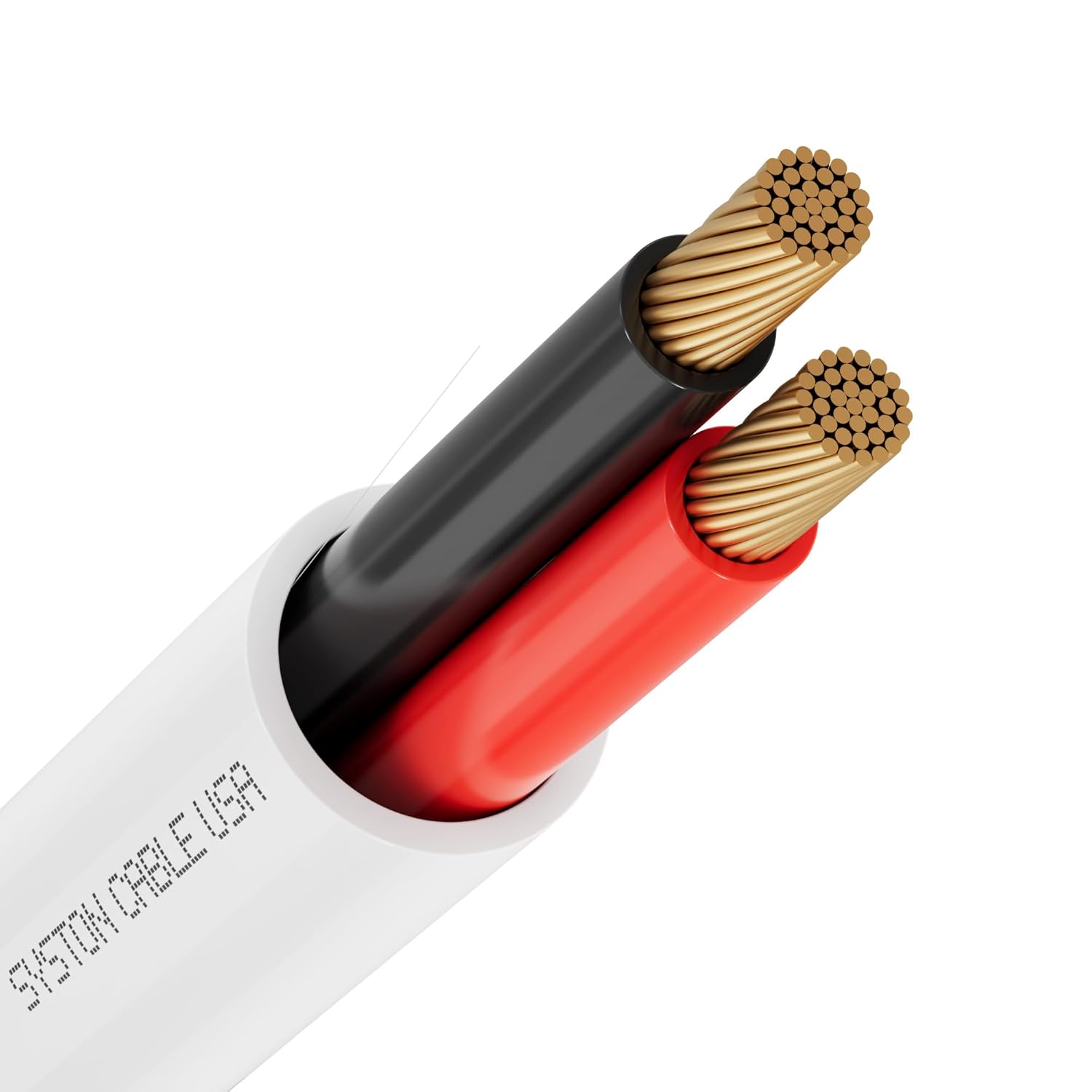 SYSTON 16/2 Speaker Audio Cable Wire Bulk for Home Theater