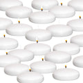 White Floating Candles 3in Pack of 72 - Long Burn Centerpiece Candles