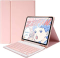 Color Keyboard Case for Galaxy Tab S9 FE+ / S10+ / S9+ 12.4 in - Pink