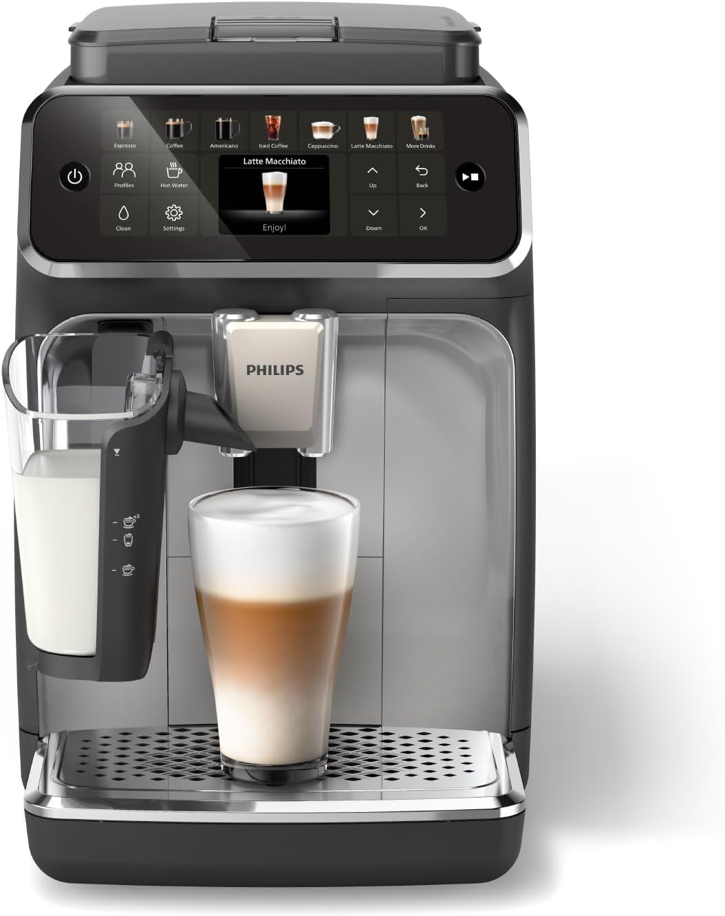 Philips EP4444/90 Espresso Machine - 12 Coffees, Quick Clean, SilentBrew