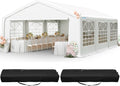 Quictent 20x20ft Party Tent Outdoor Wedding Canopy - Heavy Duty