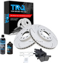 Front Brake Pad & Rotor Kit for Saab 9-3/9-5 and Saturn L Series