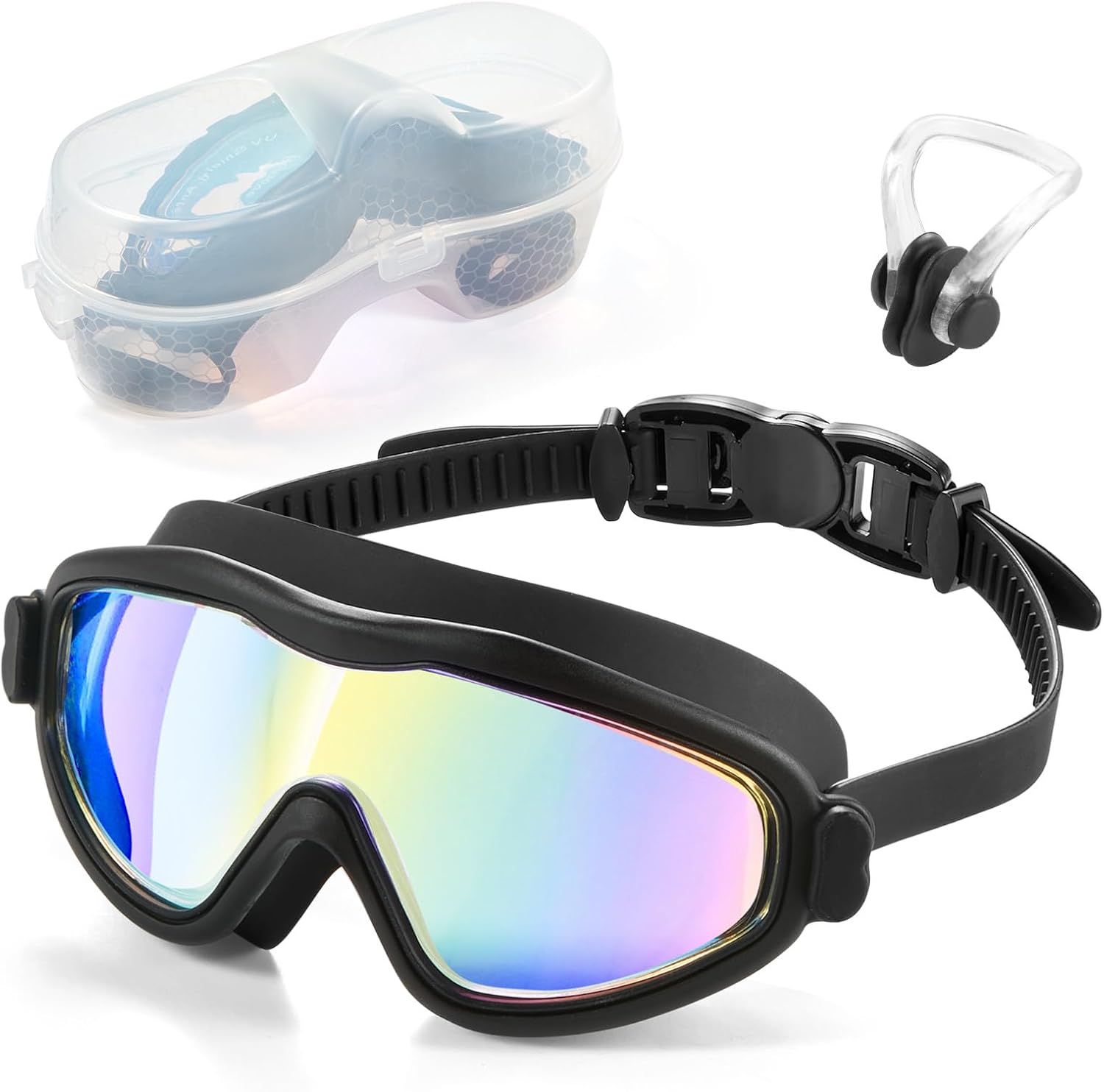 Anti-Fog Adult Swim Goggles for Clear Vision