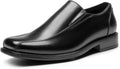 Men's Slip-On Dress Loafers Bruno Marc - Square Toe Comfort