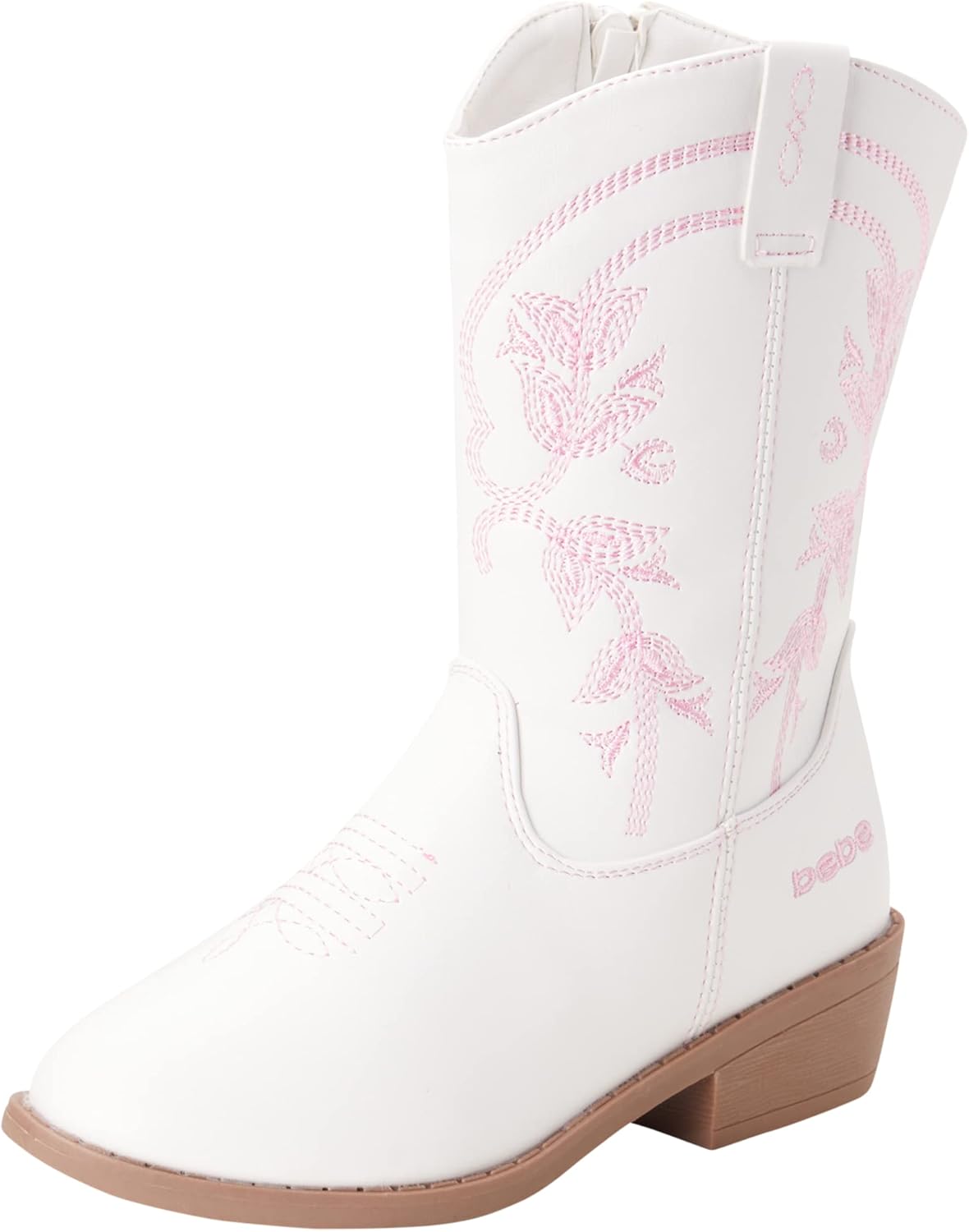 Classic Western Cowgirl Boots for Girls - Stylish Mid Calf Design