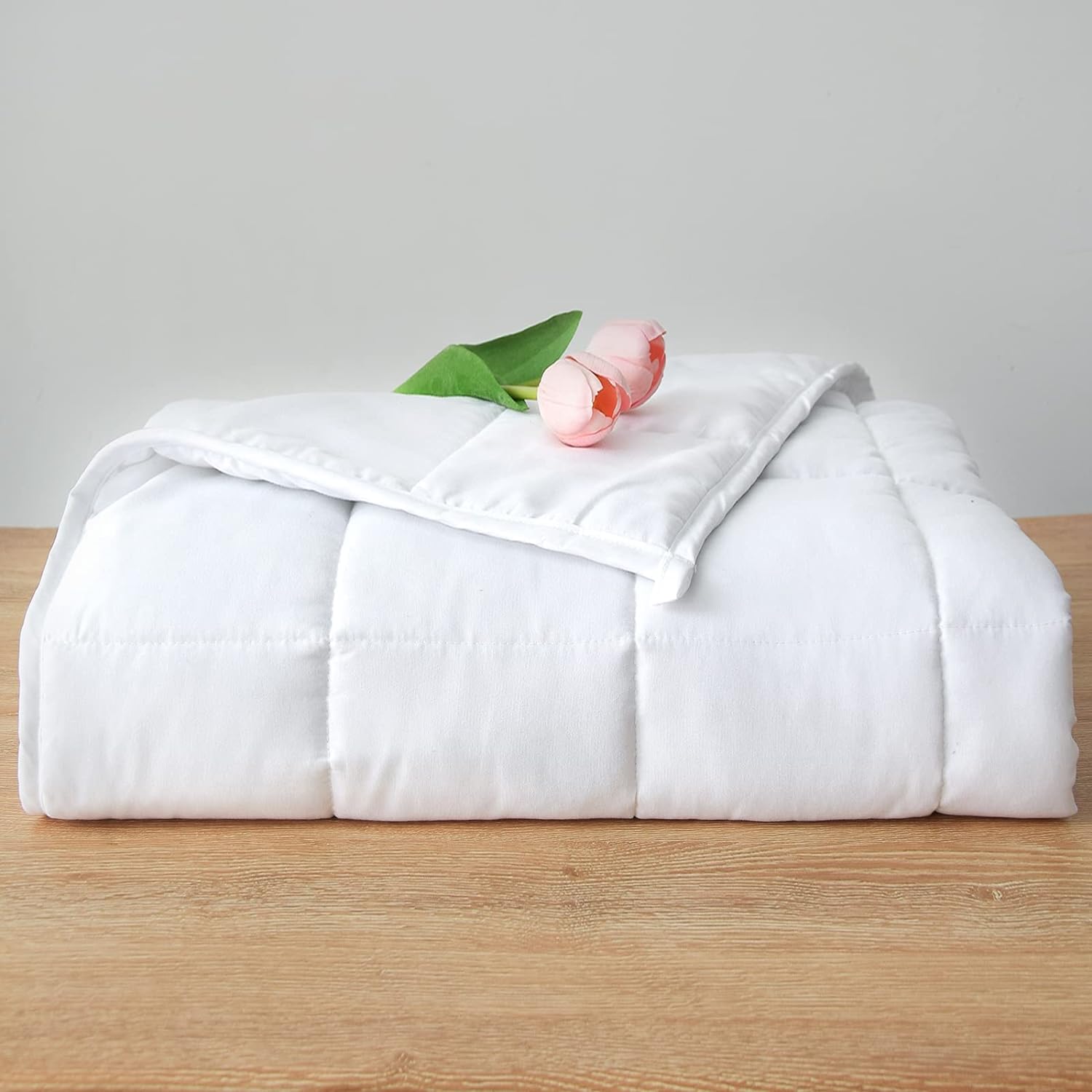 Weighted Blanket 12lbs Twin Size for Cozy Comfort and Relaxation