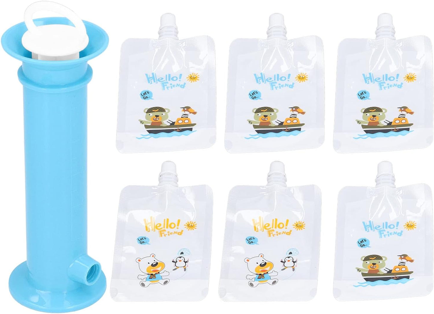 Jiawu Homemade Baby Food Squeezer Kit