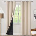 Blackout Curtains 84 in Length 2 Panels - Total Light Blocking Drapes
