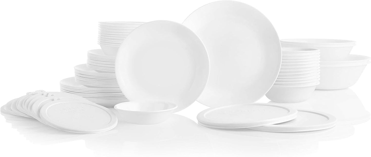 Corelle Vitrelle 78-Piece Dinnerware Set for 12 - Winter Frost