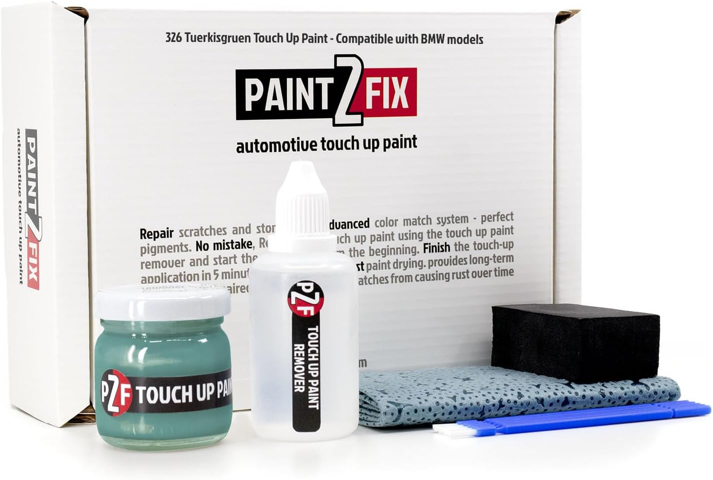 326 Tuerkisgruen Touch-Up Paint & Scratch Repair Kit for BMW