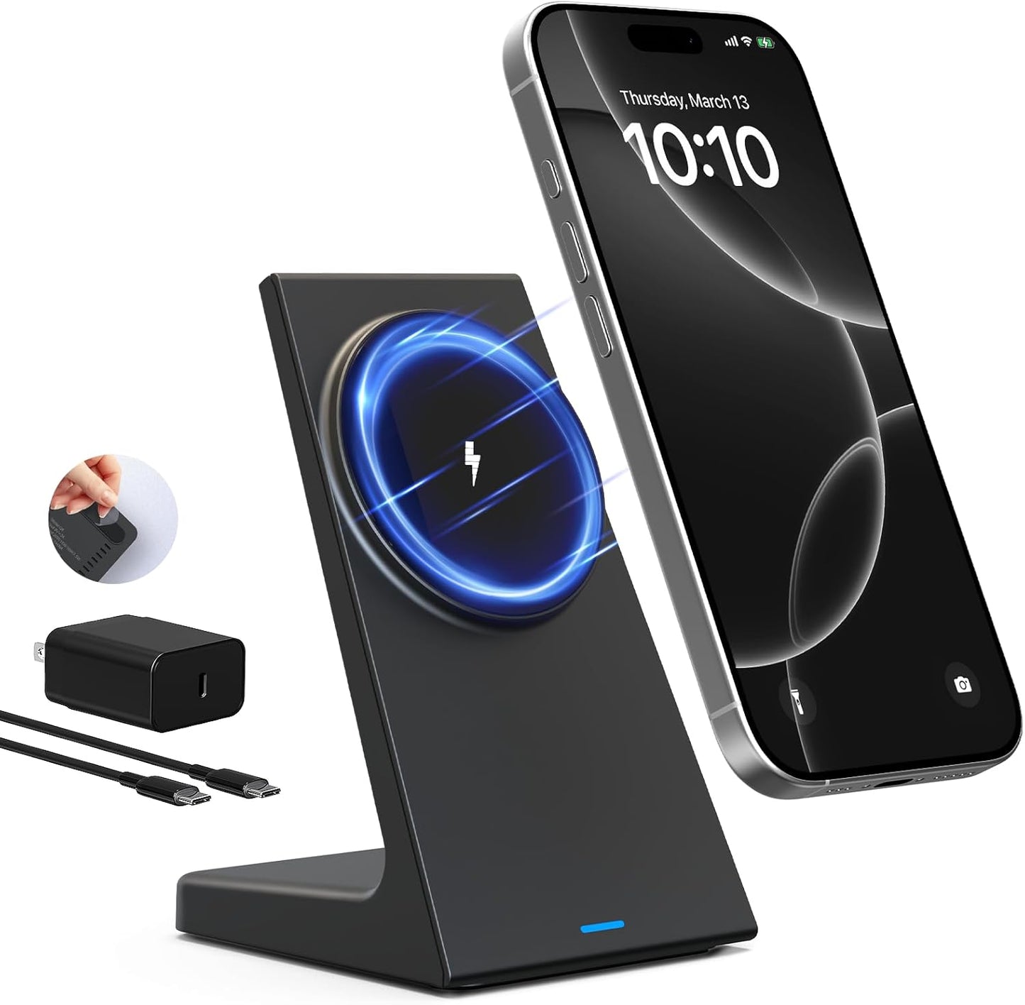 JiffStar 20w Fast Mag-Safe Desk Charger for iPhone Series
