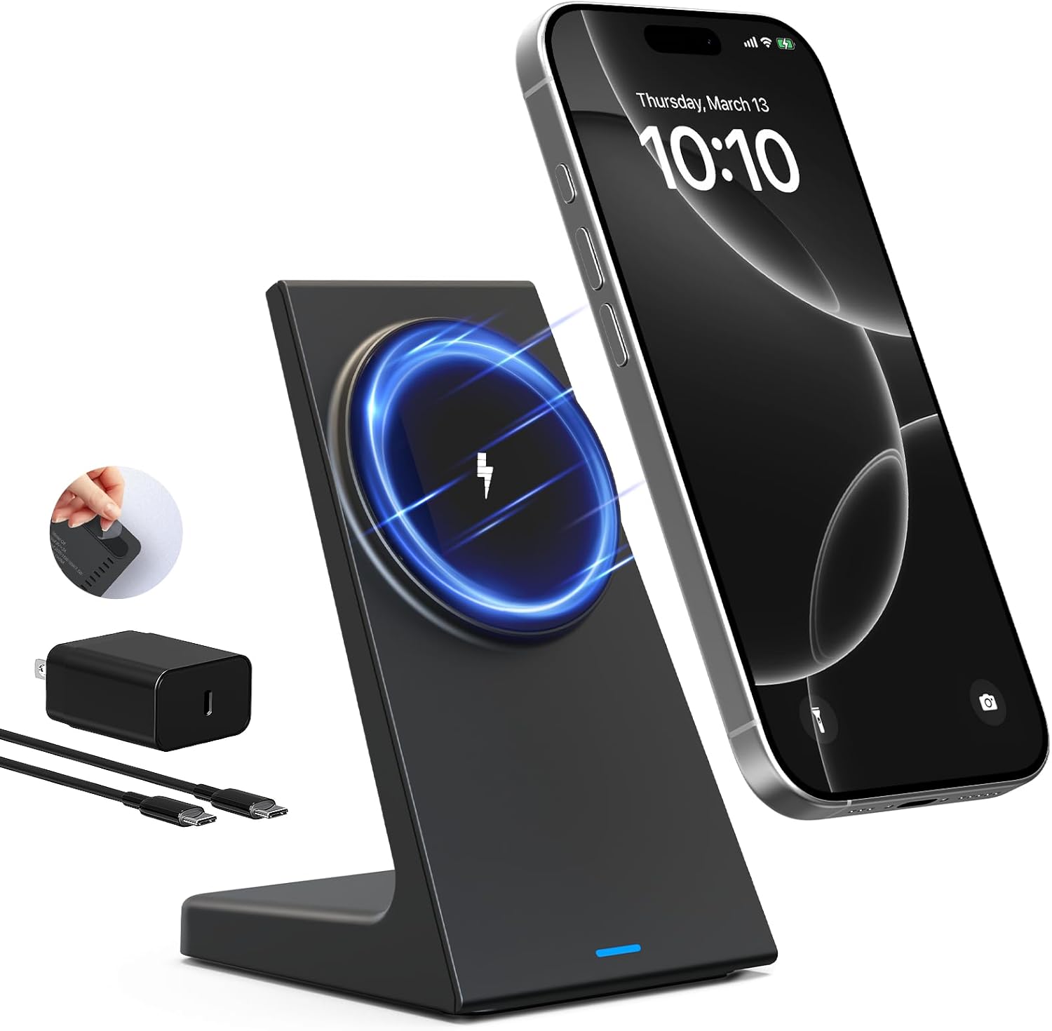 JiffStar 20w Fast Mag-Safe Desk Charger for iPhone Series