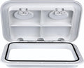smartmarine White Marine Deck Access Hatch 17.3 x 12.4 in - Durable