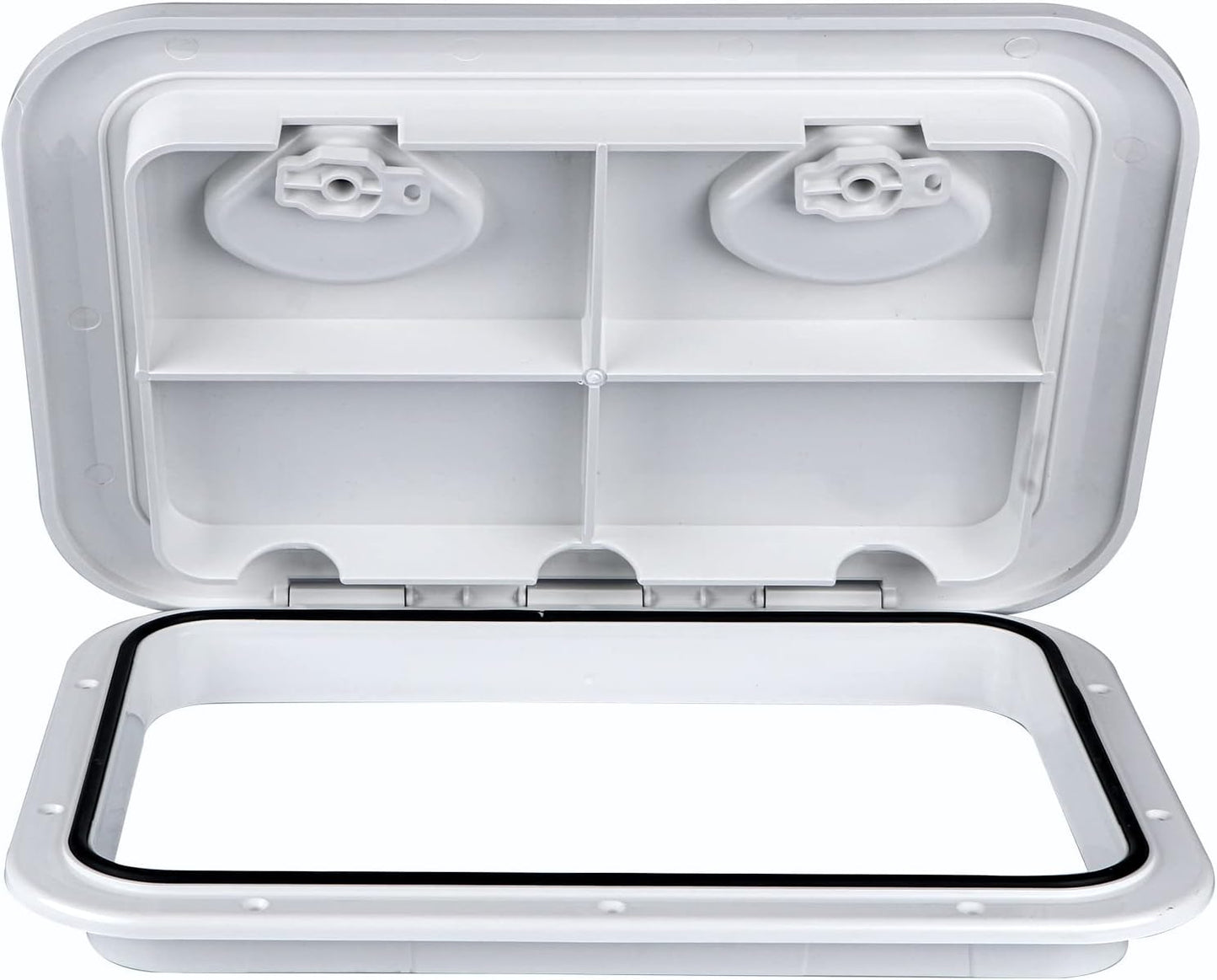 Smartmarine White Marine Deck Access Hatch for Boats and Yachts