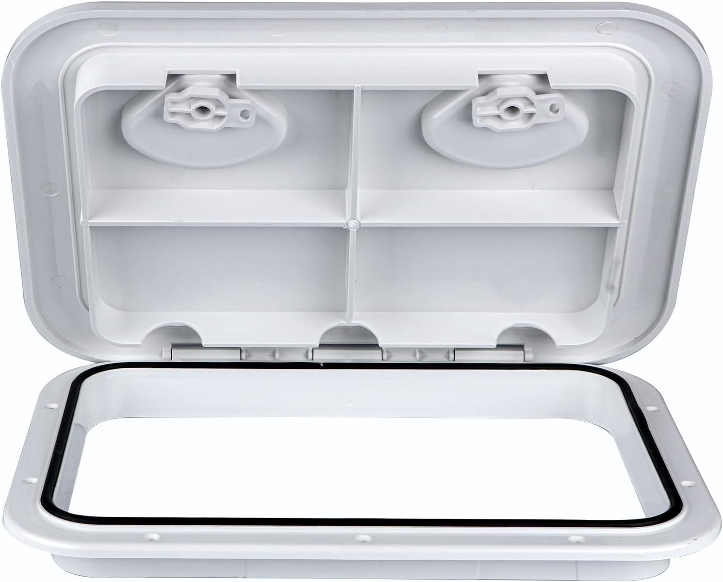 Smartmarine White Marine Deck Access Hatch for Boats and Yachts
