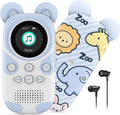 RUIZU 64GB Bluetooth MP3 Player for Kids - Cartoon Zoo Music Player