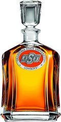 Heritage Pewter Oklahoma State Capitol Decanter - 24 OZ Whiskey