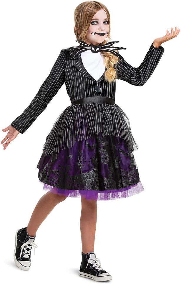 Jack Skellington Costume for Girls - Adorable Tutu Dress Up