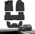 Carbon Fiber Floor Mats for Honda Pilot 2023 2024 2025 - All Weather