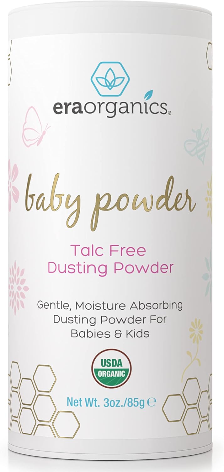 Organic Baby Powder - Soothing & Talc-Free for Babies - Era Organics