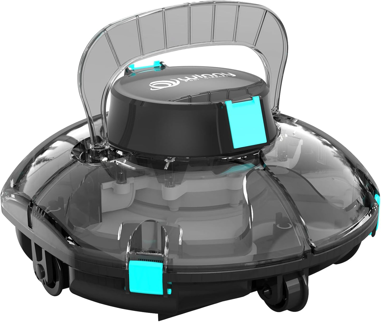 Cordless Robotic Pool Cleaner with Powerful Suction & Filtration