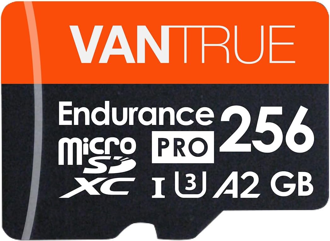 Vantrue 256GB High Speed MicroSDXC - Ultimate Surveillance Storage