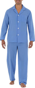 Comfortable Broadcloth Pajama Set for Men by Fruit of the Loom