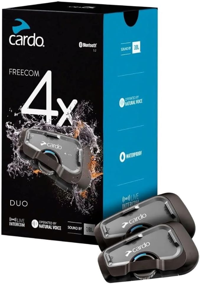 Cardo Systems FREECOM 4X Motorcycle Bluetooth Communication System