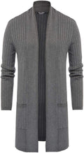 Stylish Shawl Collar Long Cardigan for Men by PJ PAUL JONES
