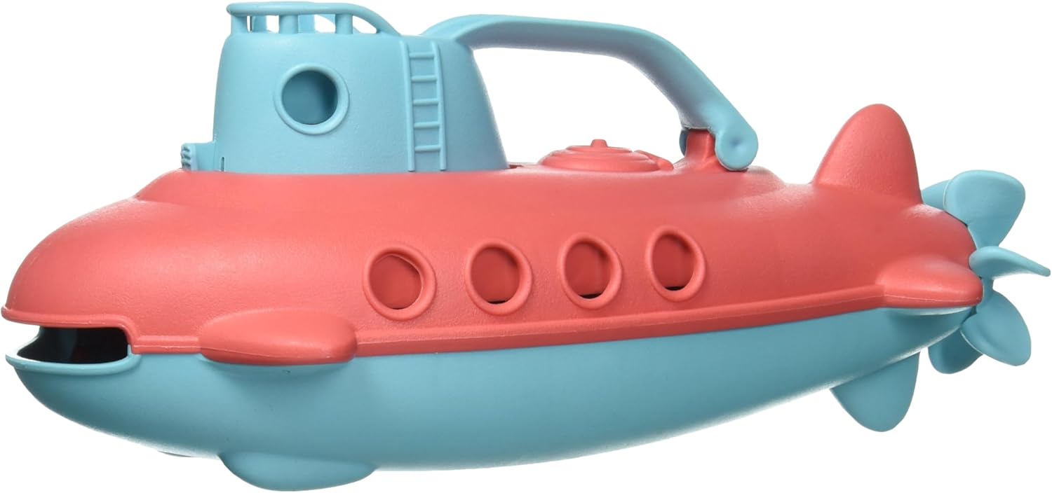 Green OceanBound Submarine - Eco-Friendly Toy