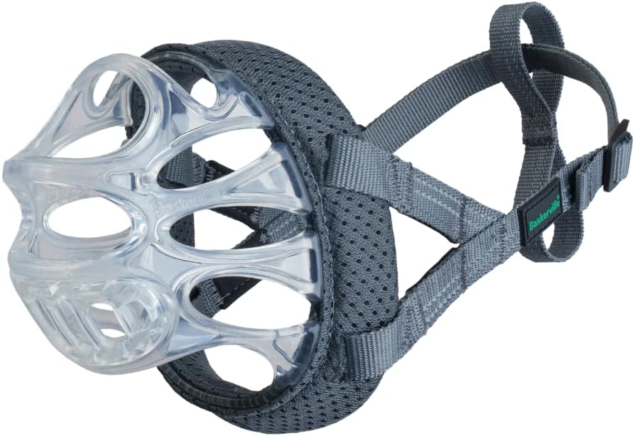 Baskerville INVISA Basket Dog Muzzle for Medium-Sized Dogs
