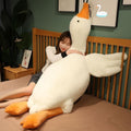 Goose Stuffed Animal Giant White Goose Plush Pillow - 63in Cozy Hug
