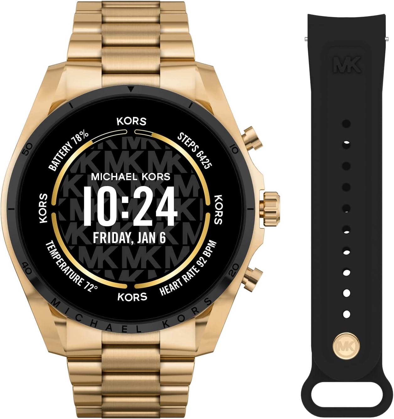 Michael Kors Gen 6 44mm Smart Watch with Alexa and Fitness Tracker