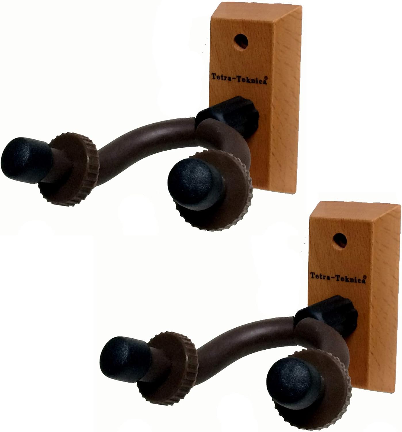 Tetra-Teknica 2 Pack Guitar Hanger - Protects Hardwood Guitars